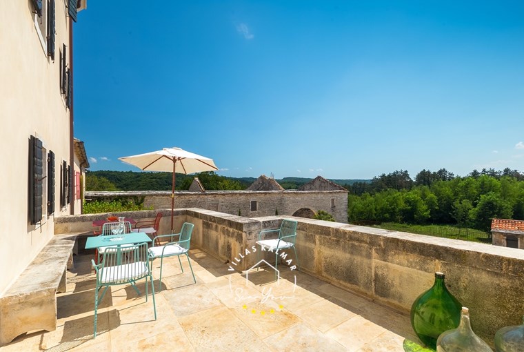 Amazing balcony view in magnificent villa Casa Ceppi 8