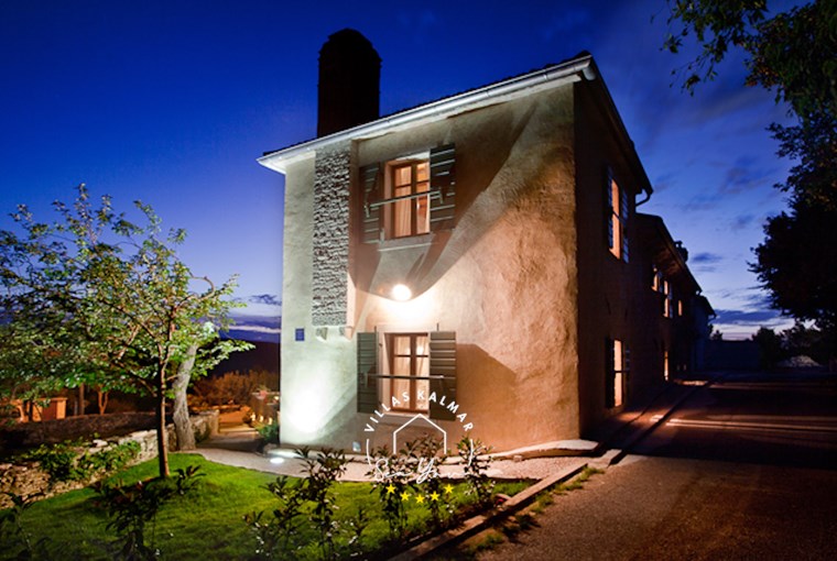 Sunset View over the Adriatic from Pool Terrace – Villa Gelci