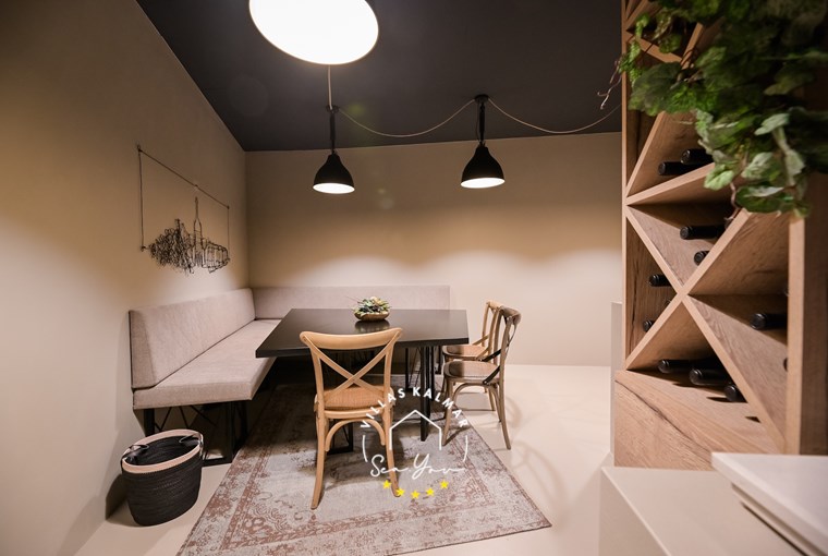 Wine cellar with selected Croatian and international wines