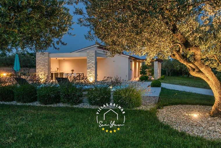 Friedliche Landschaft rund um die Villa Silentio