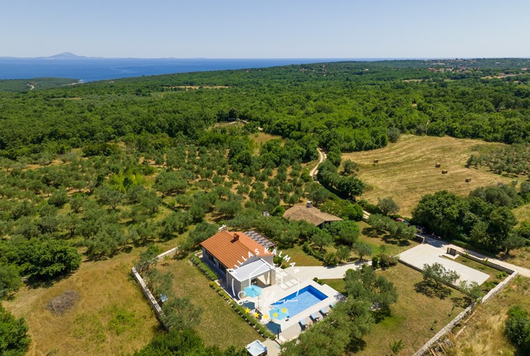 Ländliche Umgebung von Mali Vareški bei Marčana