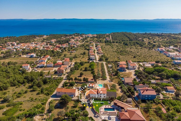 Villa My Way is only one kilometre away from the sea and nearest beach on the island Vir, Croatia